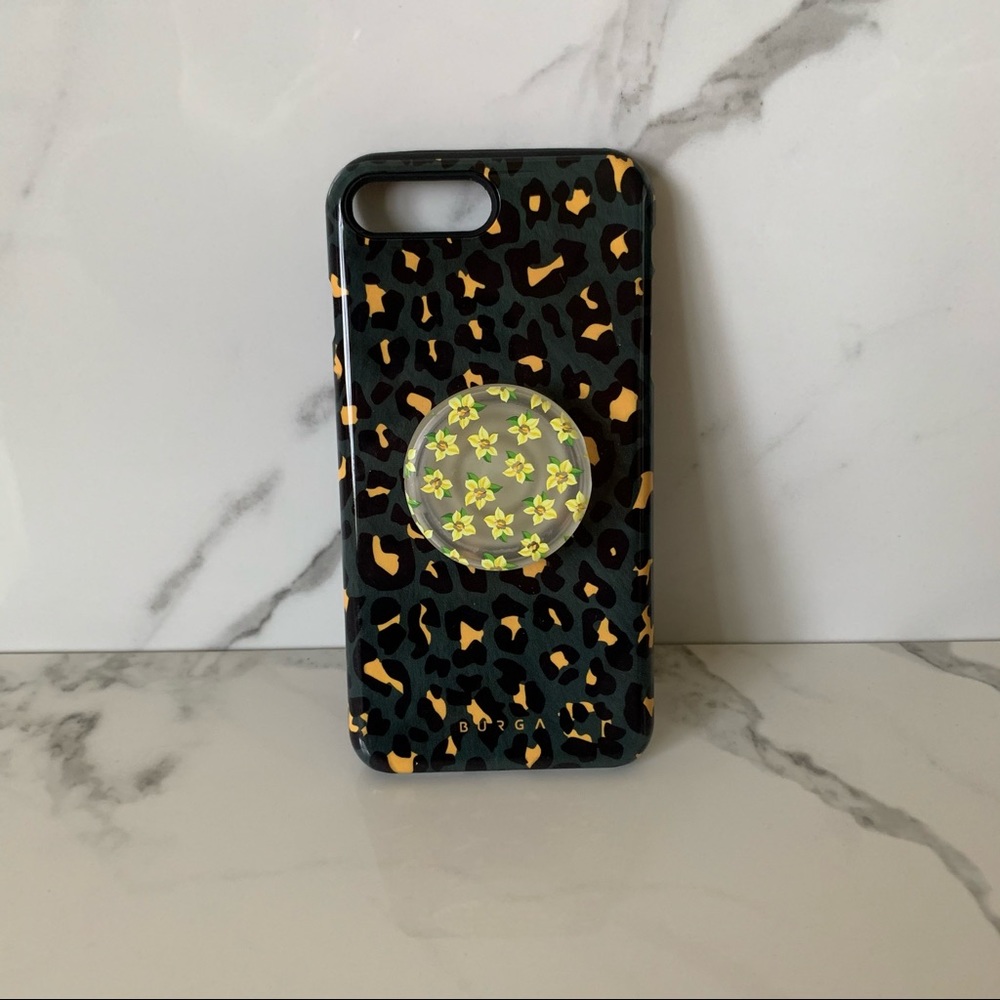 Burga Leopard Print iPhone 8 Plus Tough Case